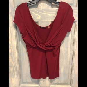 Burgundy Top